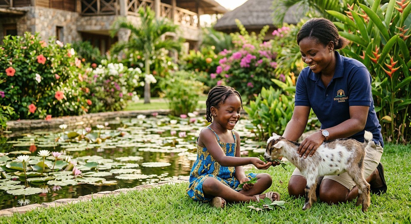 Resort gardens and grounds